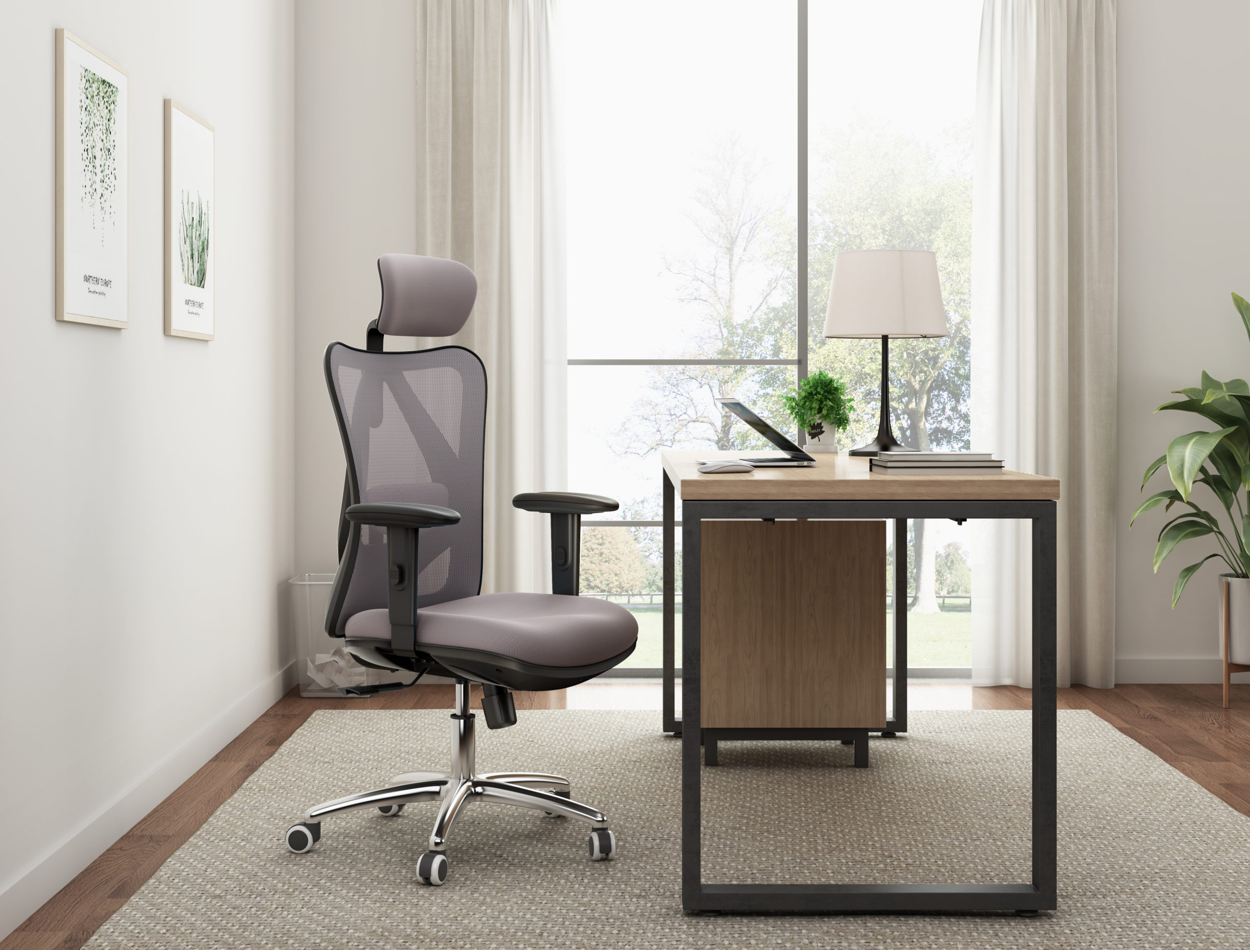 Sihoo M18 Ergonomic Office Chair (Gray) - Fairwaytrading