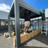 Robust custom made-Pergola 4x3M (manual) Grey