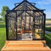 Fairway Obsidian Haven Glasshouse 8x12ft (Deluxe, ROCK SOLID) 4mm tempered glass